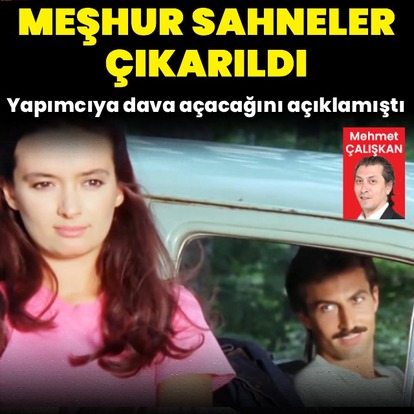 Filmden çıkarıldı