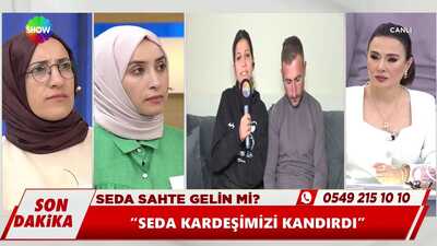 Seda ve Yasin iddialara cevap verdi