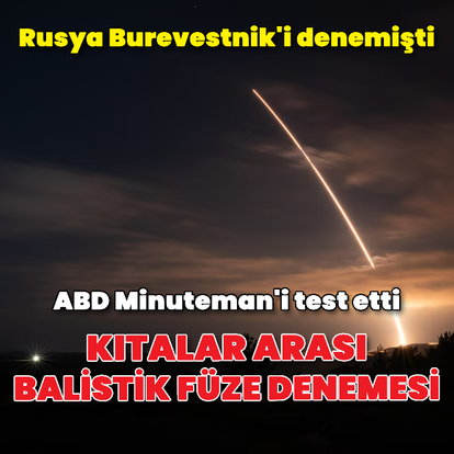ABD Minuteman'i denedi