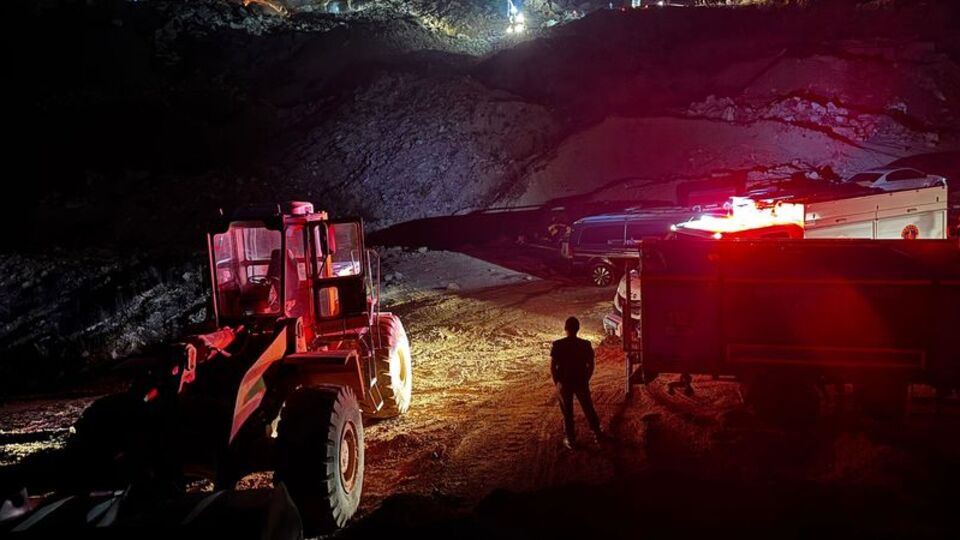 Ordu'da taş ocağında göçük!