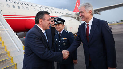 Cumhurbaşkanı Yardımcısı Yılmaz Brezilya'da