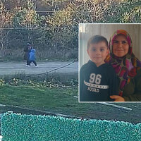 Yoğun sis aramaya izin vermiyor... Anne ile oğlunun son görüntüsü!