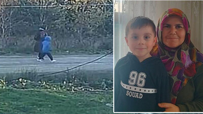 Yoğun sis aramaya izin vermiyor... Anne ile oğlunun son görüntüsü!