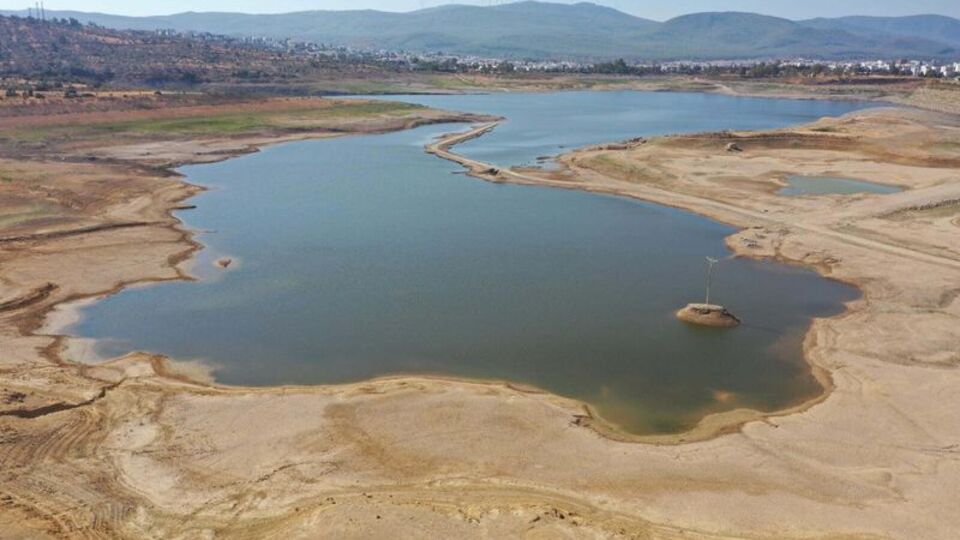 Bodrum'da su endişesi! Barajlar ölü hacme düştü!