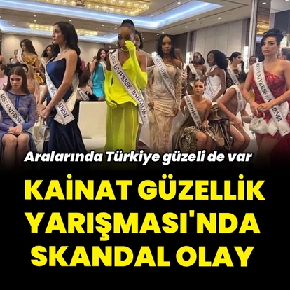 Güzellik yarışmasında skandal anlar