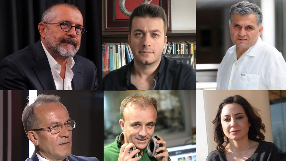 5 gazeteci adli kontrolle serbest