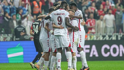 Samsunspor Avrupa'da doludizgin!