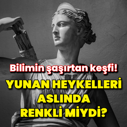 Yunan heykelleri aslında renkli miydi?