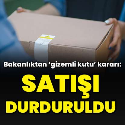 Ticaret Bakanlığı'ndan ‘gizemli kutu’ kararı