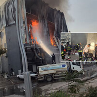 Parfüm deposunda yangın: 6 ölü!