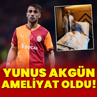 Galatasaray açıkladı: Ameliyat oldu!