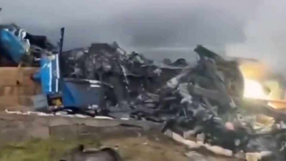 Rusya'da helikopter, evin üzerine düştü: 5 ölü