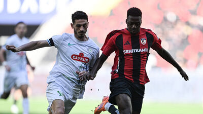 Gaziantep FK ile Rizespor yenişemedi!