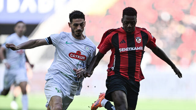 Gaziantep FK ile Rizespor yenişemedi!