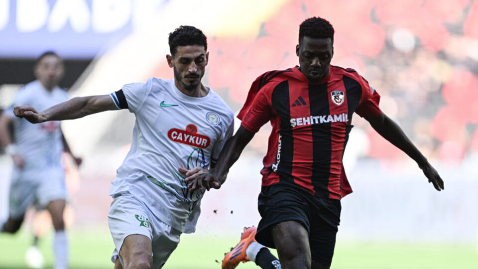 Gaziantep FK ile Rizespor yenişemedi!