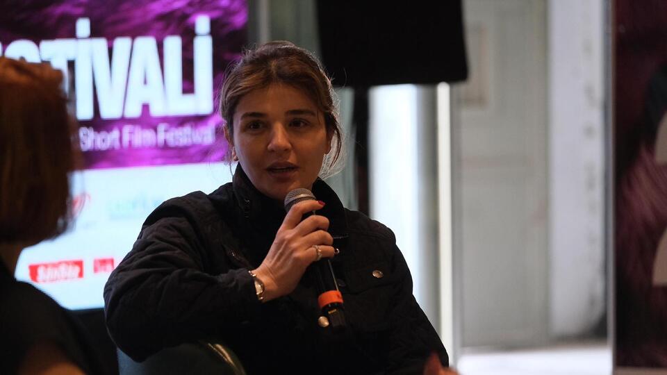 İzmir Kısa Film Festivali'nde jüri koltuğunda