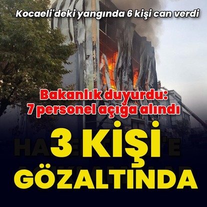 Parfüm deposunda yangın: 6 ölü!