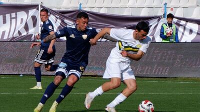 Erzurumspor FK ile Esenler Erokspor yenişemedi