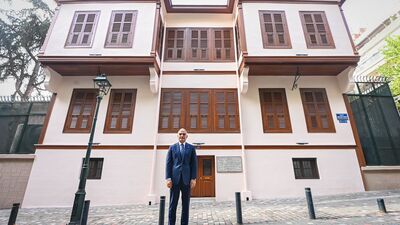 Atatürk'ün evi ziyarete açıldı