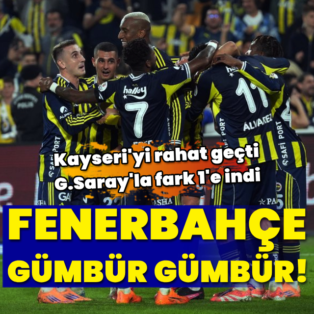 Fenerbahçe doludizgin!