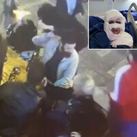 Eğlence mekanında kadını ateşe verdi!