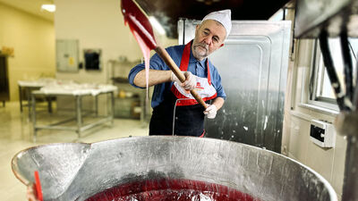 Tava ciğerinin acısını lokumla birleştirdi
