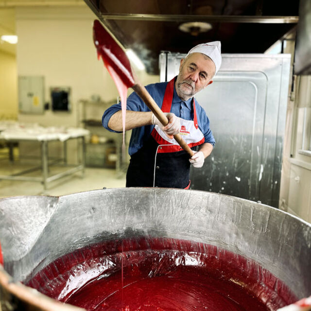 Tava ciğerinin acısını lokumla birleştirdi
