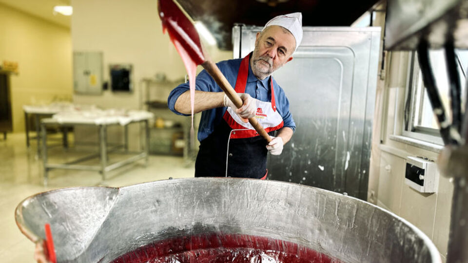Tava ciğerinin acısını lokumla birleştirdi