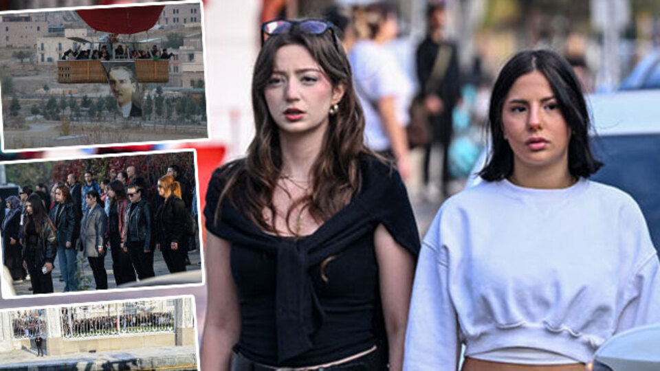 Havada, karada, denizde saat: 09.05... Atamızı anıyoruz