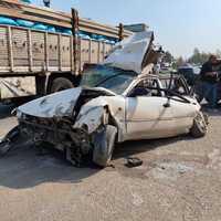 Kırmızı ışıkta 6 aracı biçti!