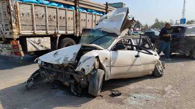 Kırmızı ışıkta 6 aracı biçti!