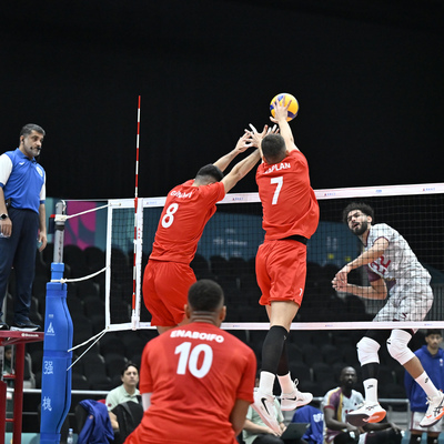 A Milli Erkek Voleybol Takımı, Bahreyn'i 3-0 yendi