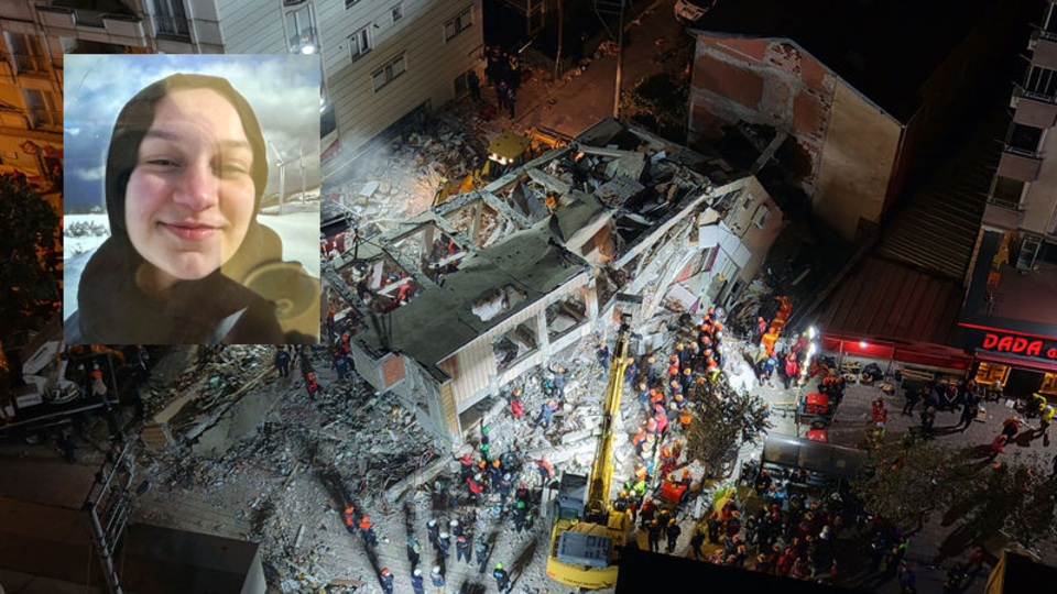 Çöken binadan sağ çıkmıştı, ailesini ziyaret etti