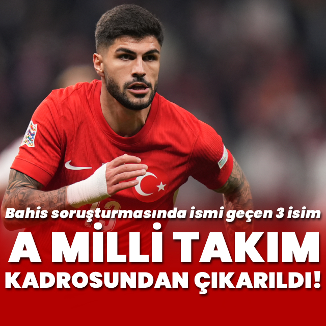 Eren Elmalı, A Milli Takım kadrosundan çıkarıldı!