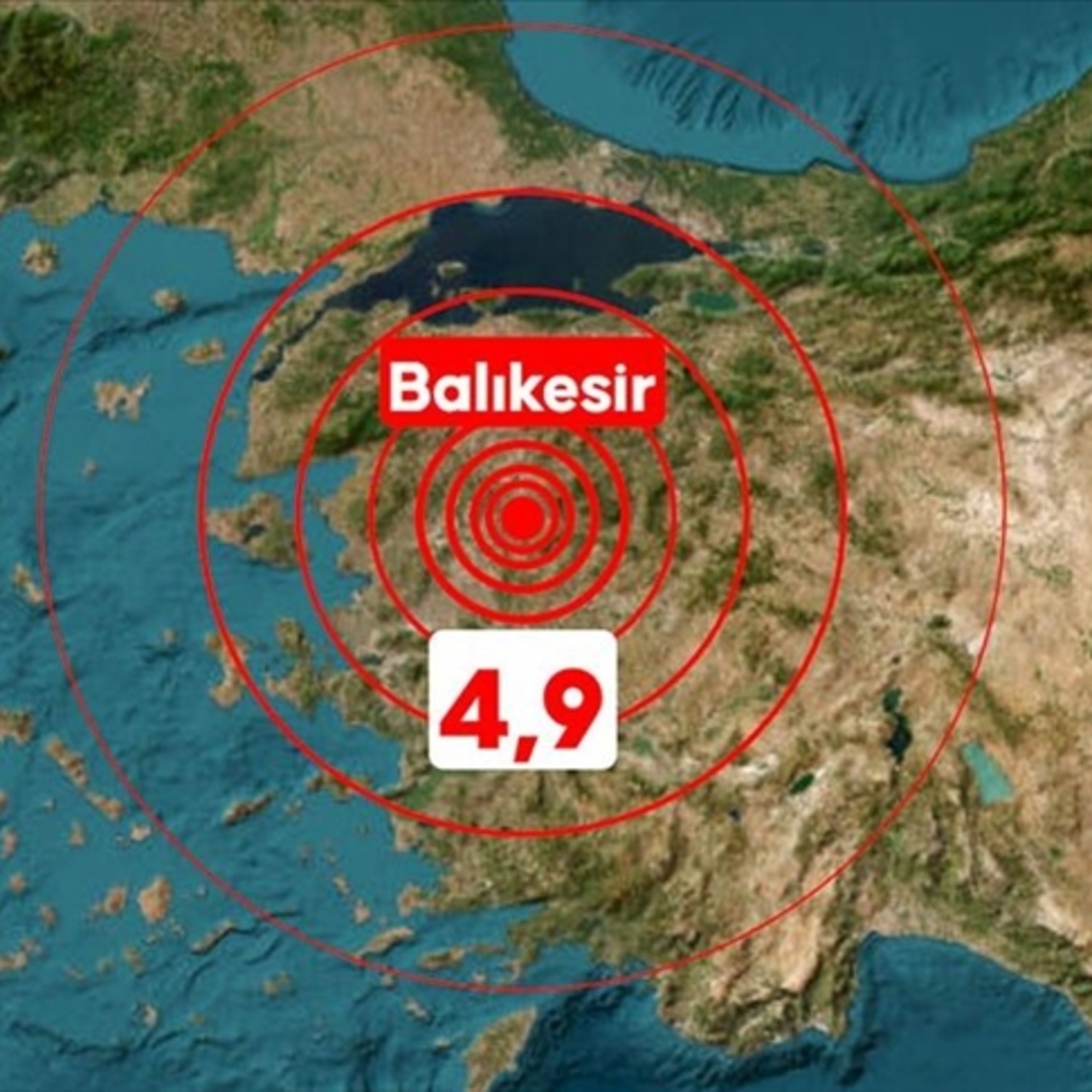 Sındırgı'da peş peşe depremler!