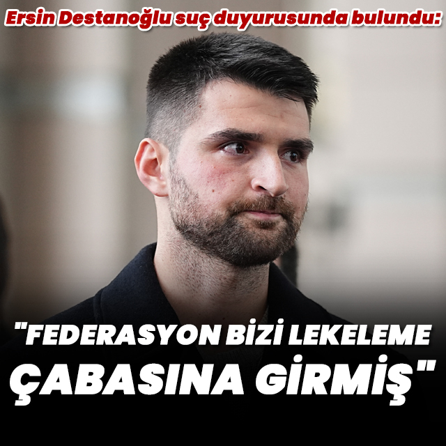 "Federasyon bizi lekeme çabasına girmiş"