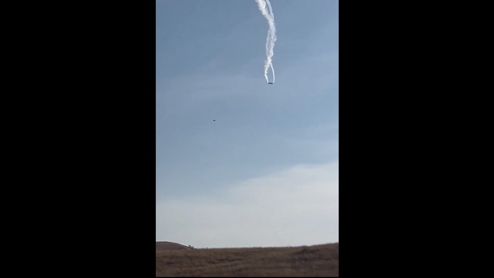 MSB: Kargo uçağımız Gürcistan'da düştü