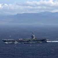 ABD uçak gemisi Karayipler'de