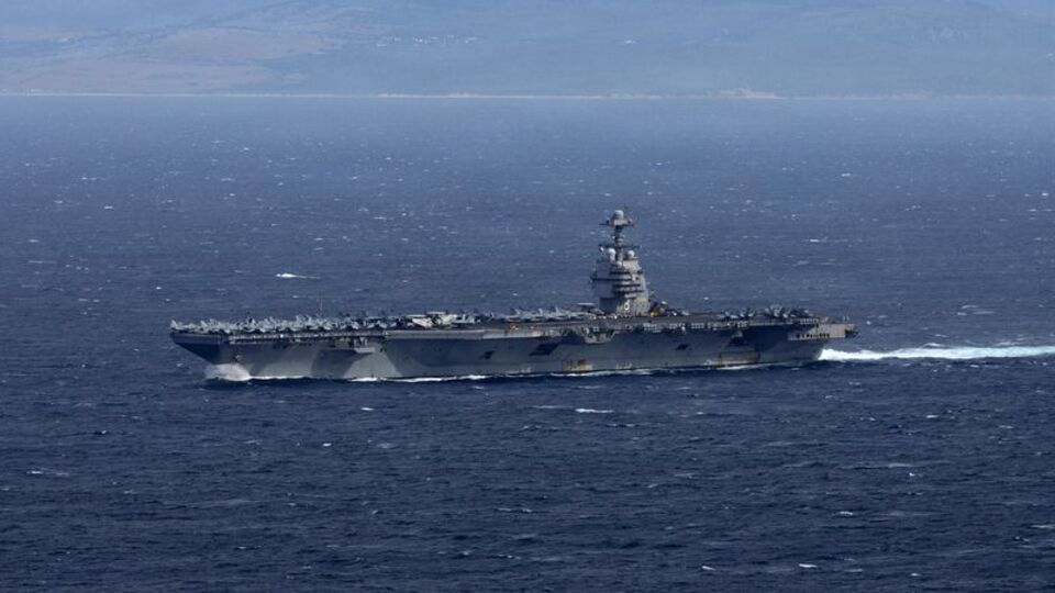 ABD uçak gemisi Karayipler'de