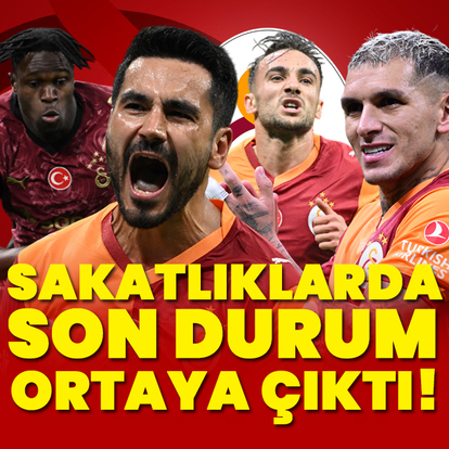 Galatasaray'da sakatlıklarda son durum! - HT Spor
