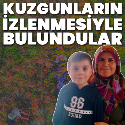 Kuzgunların izlenmesiyle bulundular
