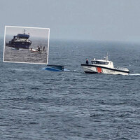 Tekne ters döndü... O anlar kamerada! Öldüren alabora!