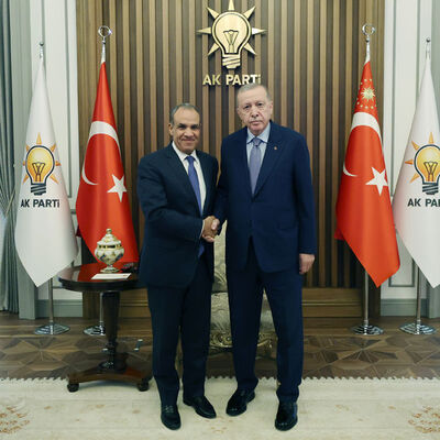 Cumhurbaşkanı Erdoğan Abdülati'yi kabul etti