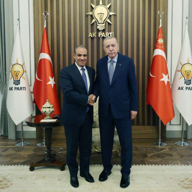 Cumhurbaşkanı Erdoğan Abdülati'yi kabul etti