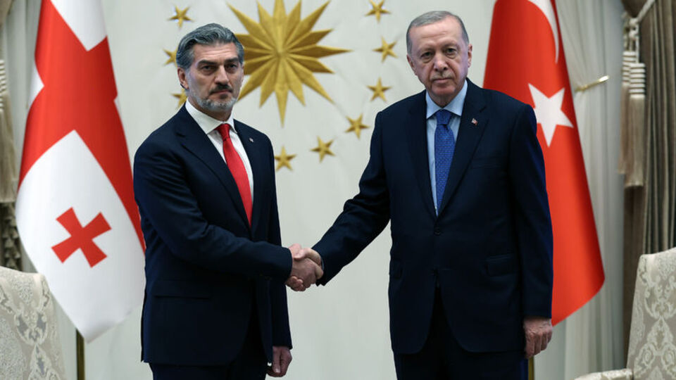 Cumhurbaşkanı Erdoğan, Kavelashvili ile görüştü