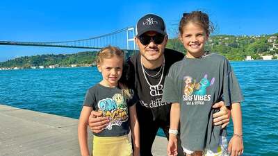 150 gün sonra kızlarıyla buluştu