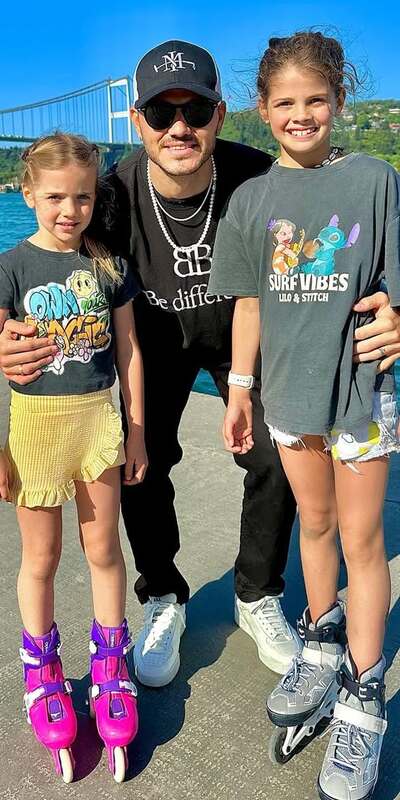 150 gün sonra kızlarıyla buluştu