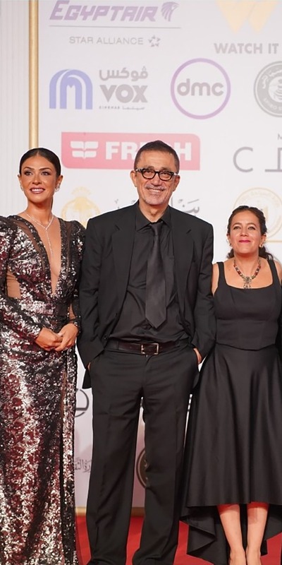 Kahire kırmızı halısında Nuri Bilge Ceylan'a büyük ilgi