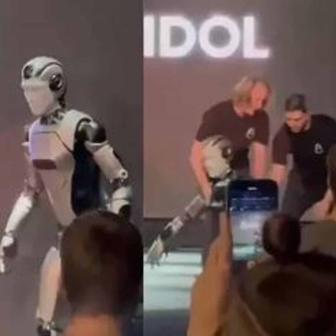 Rusya'da tanıtım sırasında yere düşen yapay zekalı insansı robot: İşte o anın şaşırtıcı detayları!