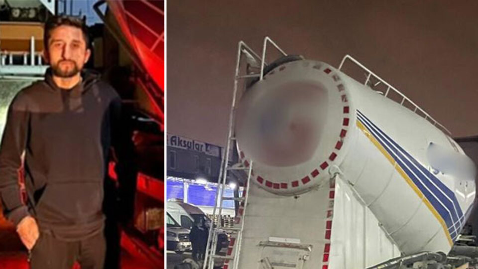 Arızayı gidermek istedi... Silobas tankıyla trajik son!